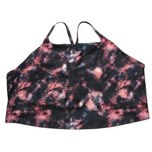 Old Navy Active Built‎ in Bra Athletic Tank Top Womens Plus 4X Powersoft Black